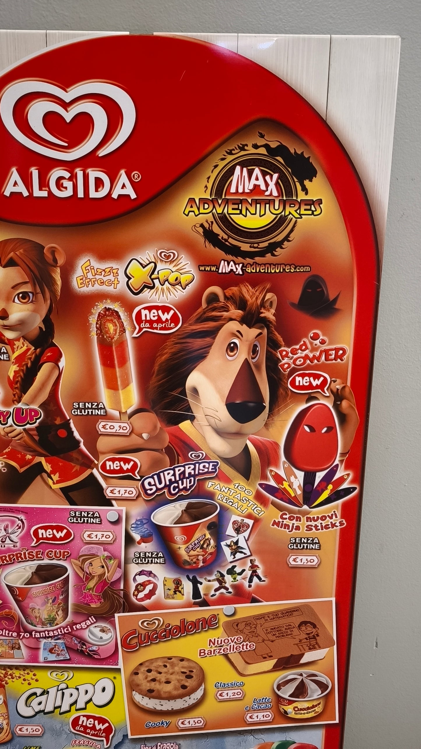 92279-2 Cartellone gelati Algida