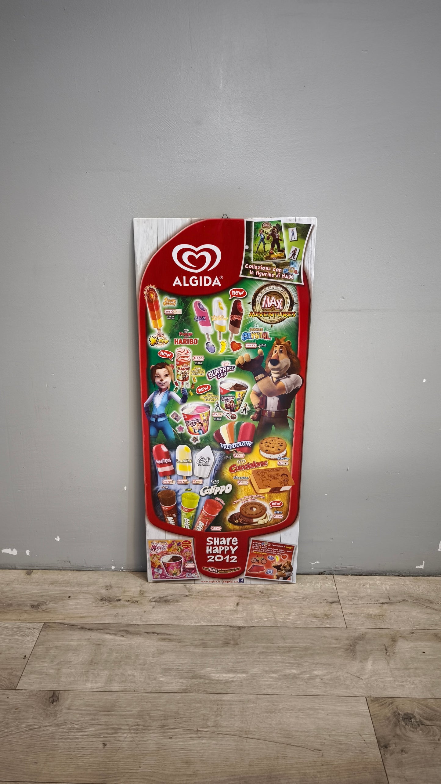 92279-4 Cartellone gelati Algida