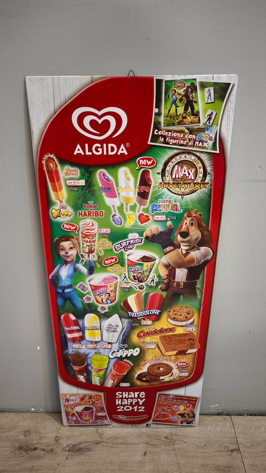 92279-4 Cartellone gelati Algida