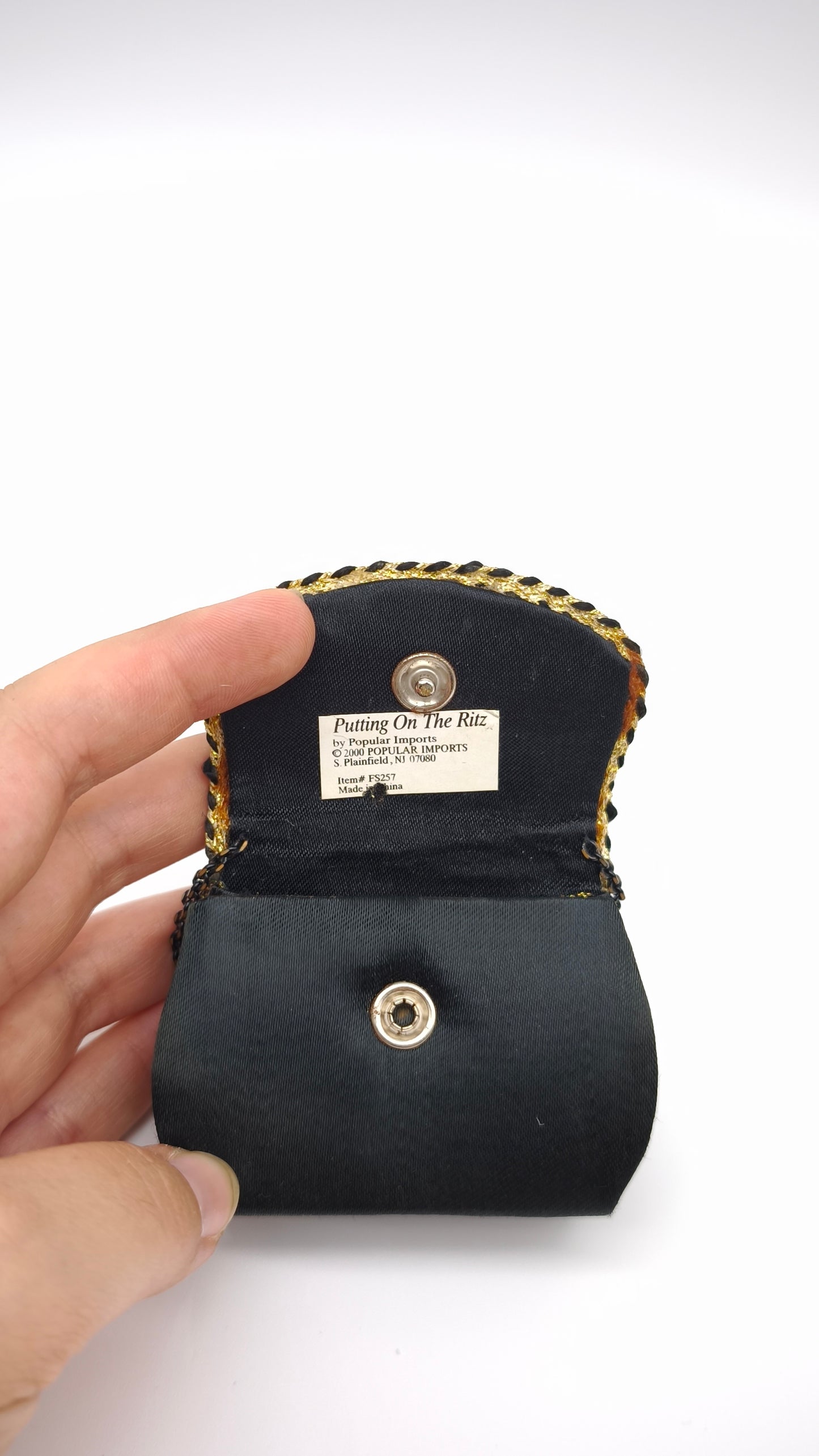 91464 Mini borsetta ricamata