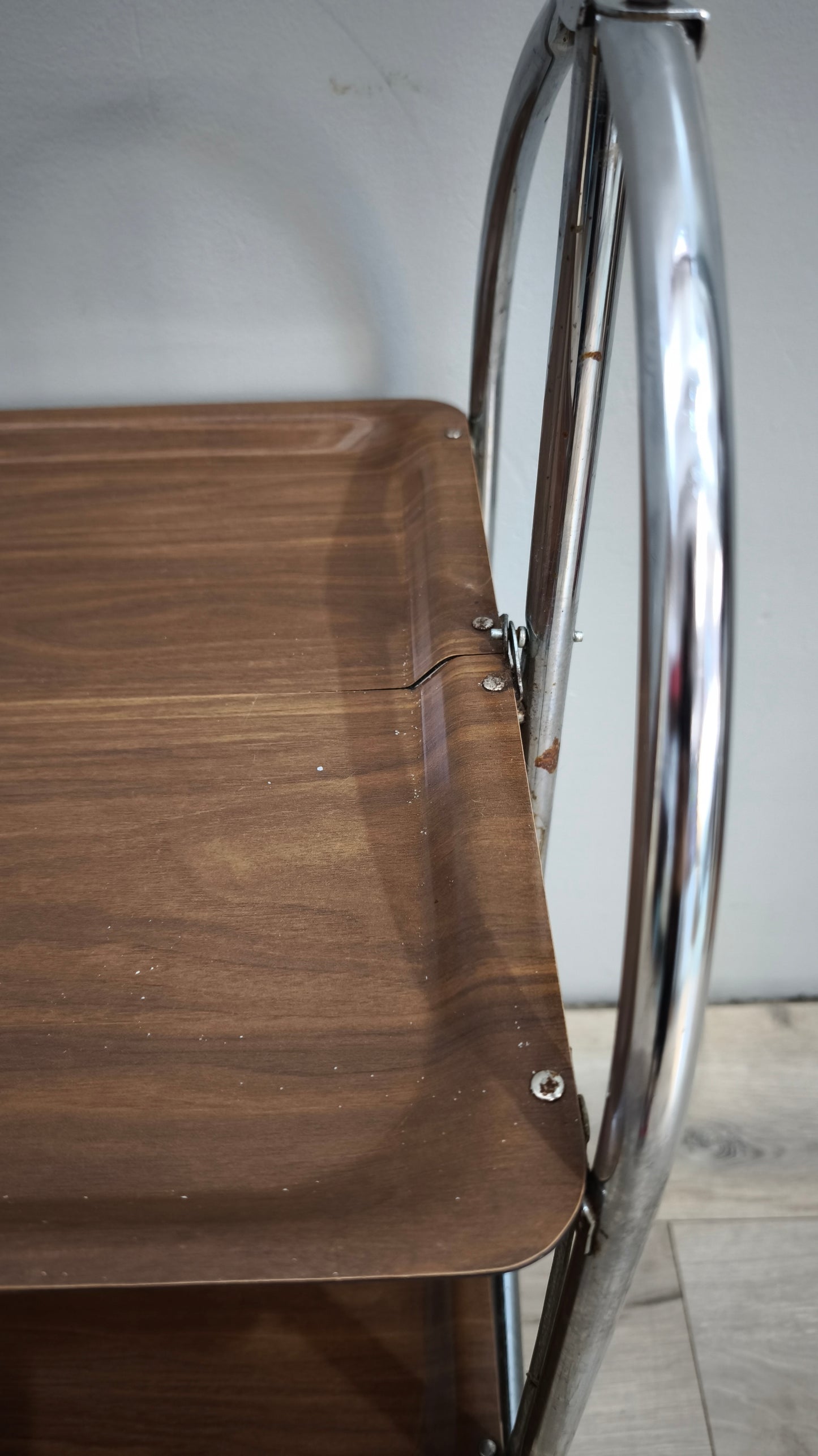 92292 Carrello pieghevole marrone
