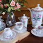 92314 Servizio da caffè per 8 persone Limoges L. Bernardaud 'Les deux roses'