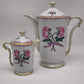 92314 Servizio da caffè per 8 persone Limoges L. Bernardaud 'Les deux roses'