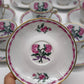 92314 Servizio da caffè per 8 persone Limoges L. Bernardaud 'Les deux roses'
