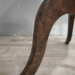 92368 Tavolo da salotto in legno con piano ovale