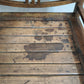 92373 Poltrona etnica con struttura in legno e schienale in paglia