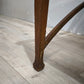 92373 Poltrona etnica con struttura in legno e schienale in paglia