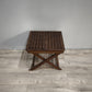 92369 Tavolino da salotto pieghevole in legno di teak