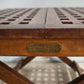 92369 Tavolino da salotto pieghevole in legno di teak