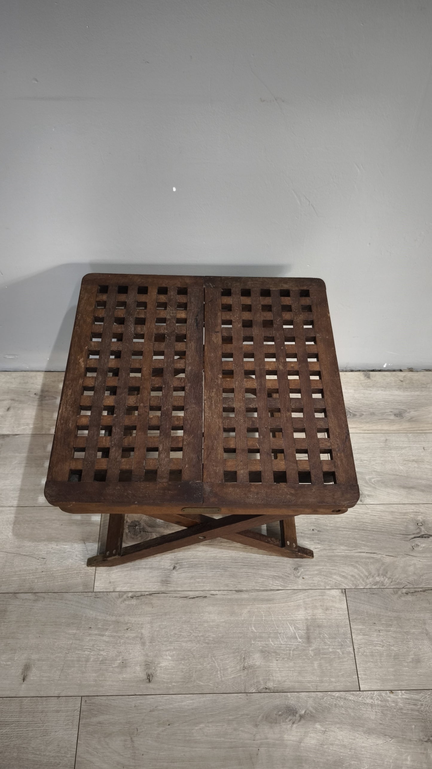 92369 Tavolino da salotto pieghevole in legno di teak
