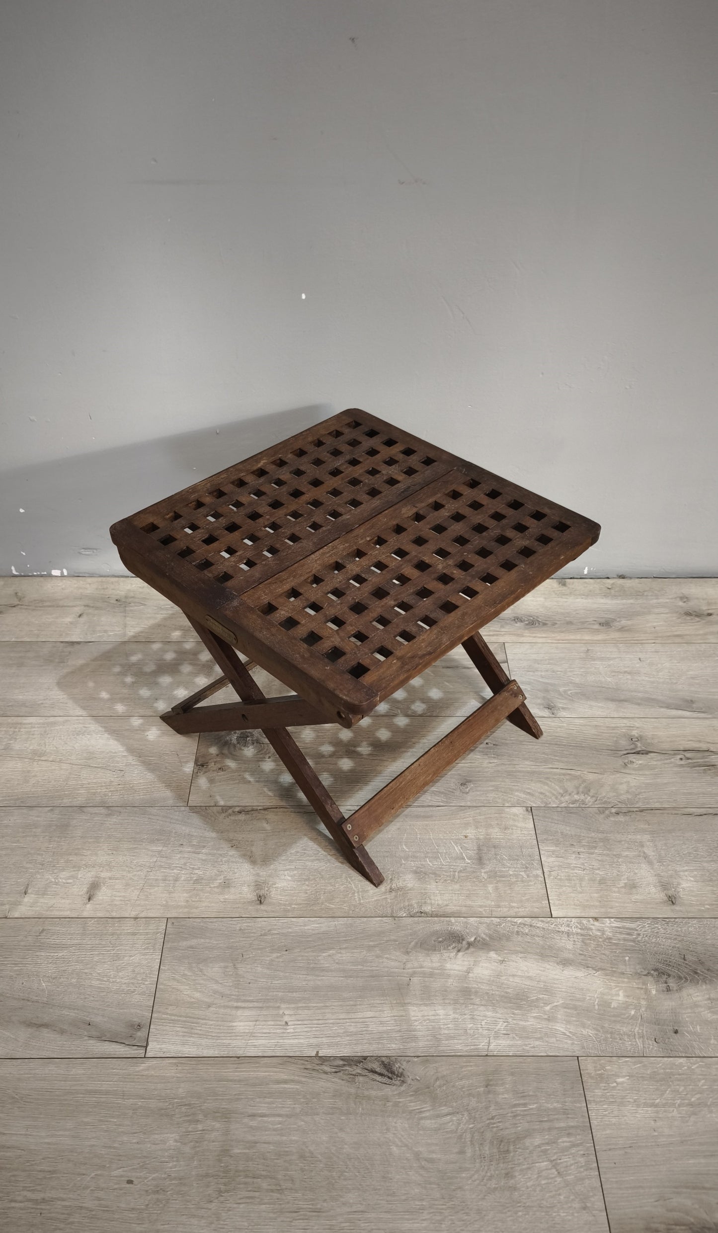 92369 Tavolino da salotto pieghevole in legno di teak