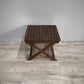 92369 Tavolino da salotto pieghevole in legno di teak