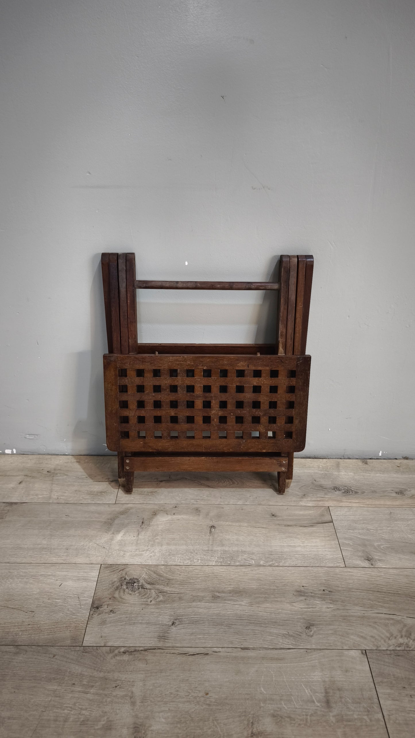 92369 Tavolino da salotto pieghevole in legno di teak