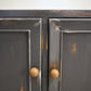 92380 Credenza quattro sportelli dipinta con piano in legno