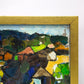 92318 Quadro Eugène Malonga 'Bordo del fiume'