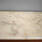 92378 Mobile comò in legno dipinto grigio con piano in marmo
