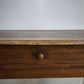 92419 Tavolo rustico in legno con cassetto frontale