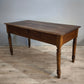 92419 Tavolo rustico in legno con cassetto frontale