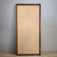 92479 Grande specchio con cornice in legno etnico