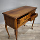 92450 Mobiletto in legno con gambe a sciabola e quattro cassetti