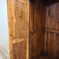 92489 Armadio due ante in legno con cassetto