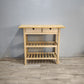 92488 Carrello Ikea in legno chiaro