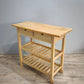 92488 Carrello Ikea in legno chiaro