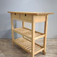 92488 Carrello Ikea in legno chiaro
