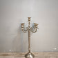 92482 Grande candelabro in metallo con cinque punti luce