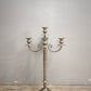 92482 Grande candelabro in metallo con cinque punti luce