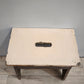 231 Panchetto in legno con piano in formica