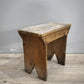 232 Panchetto rustico in legno