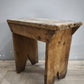 232 Panchetto rustico in legno