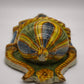 92393 Acquasantiera in ceramica dipinta