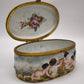 92396 Scatola in ceramica di Capodimonte