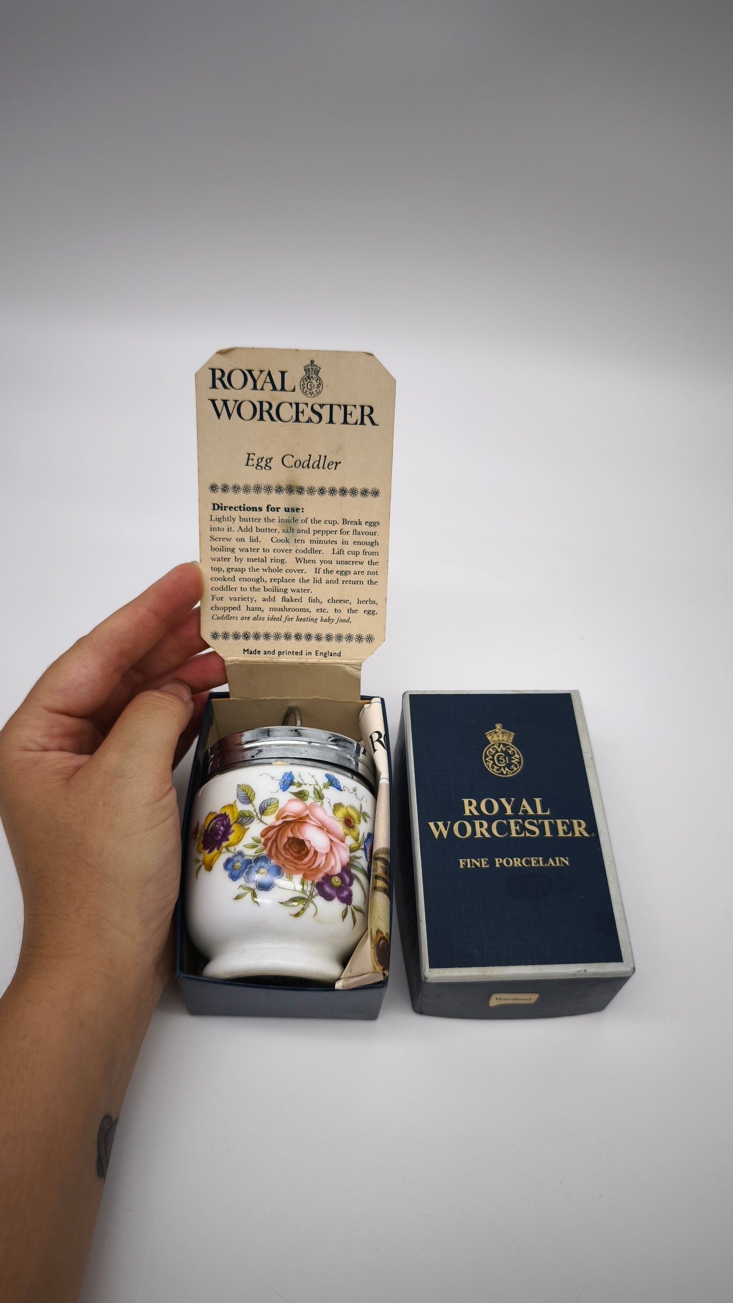 92392 Cuoci uovo in ceramica Royal Worcester