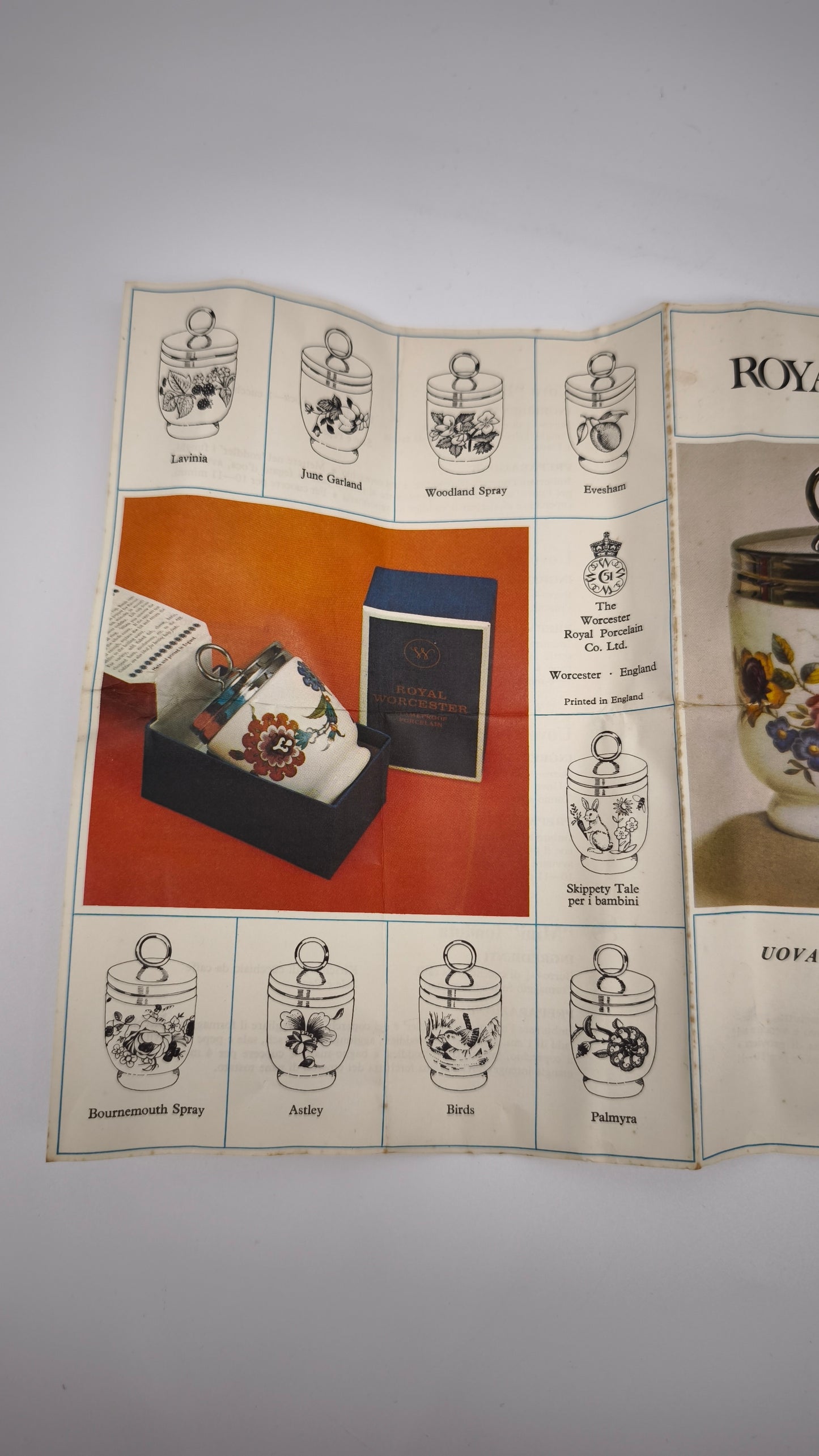 92392 Cuoci uovo in ceramica Royal Worcester
