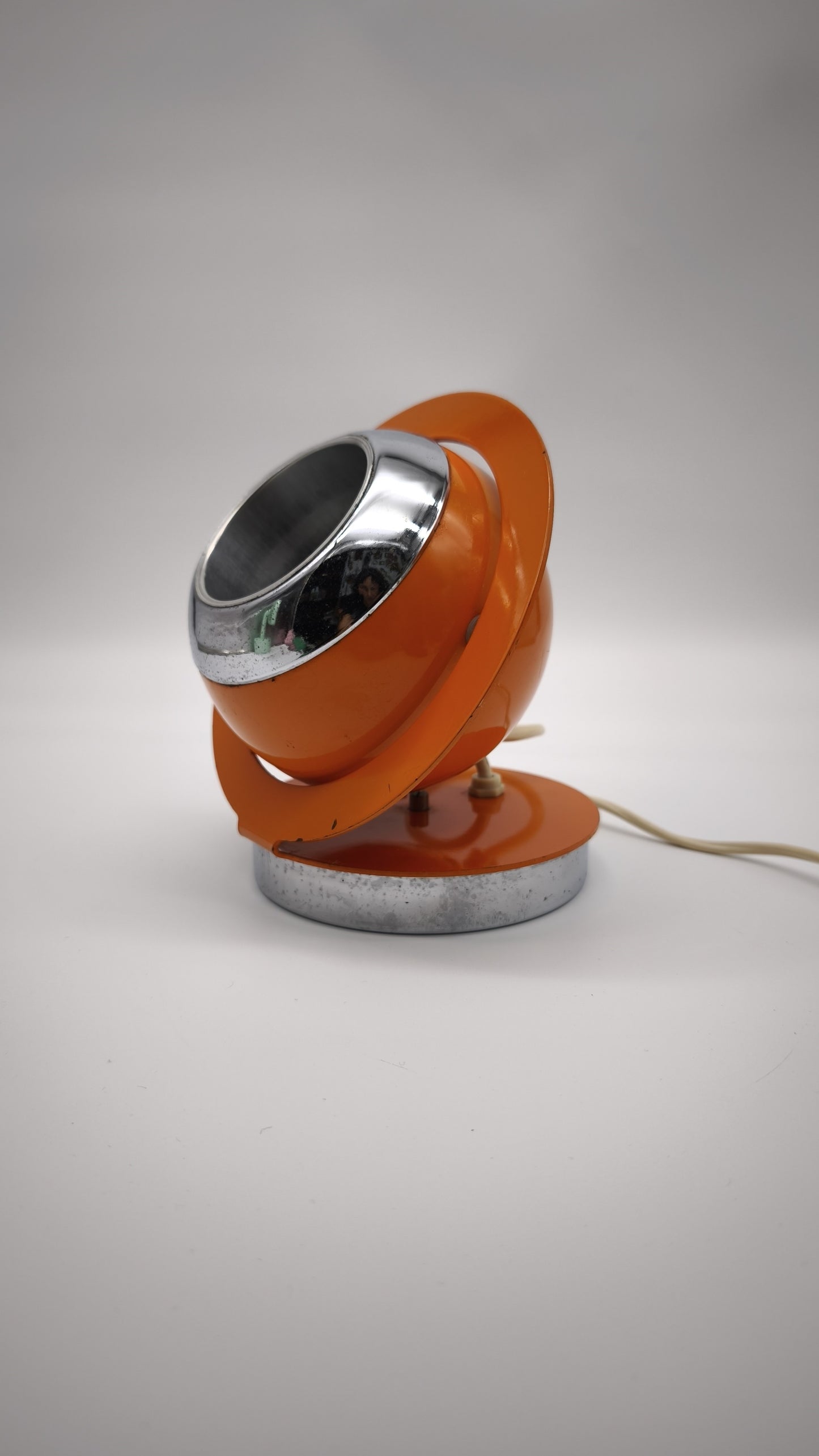 92494 Lampa bulbo Space Age color arancio