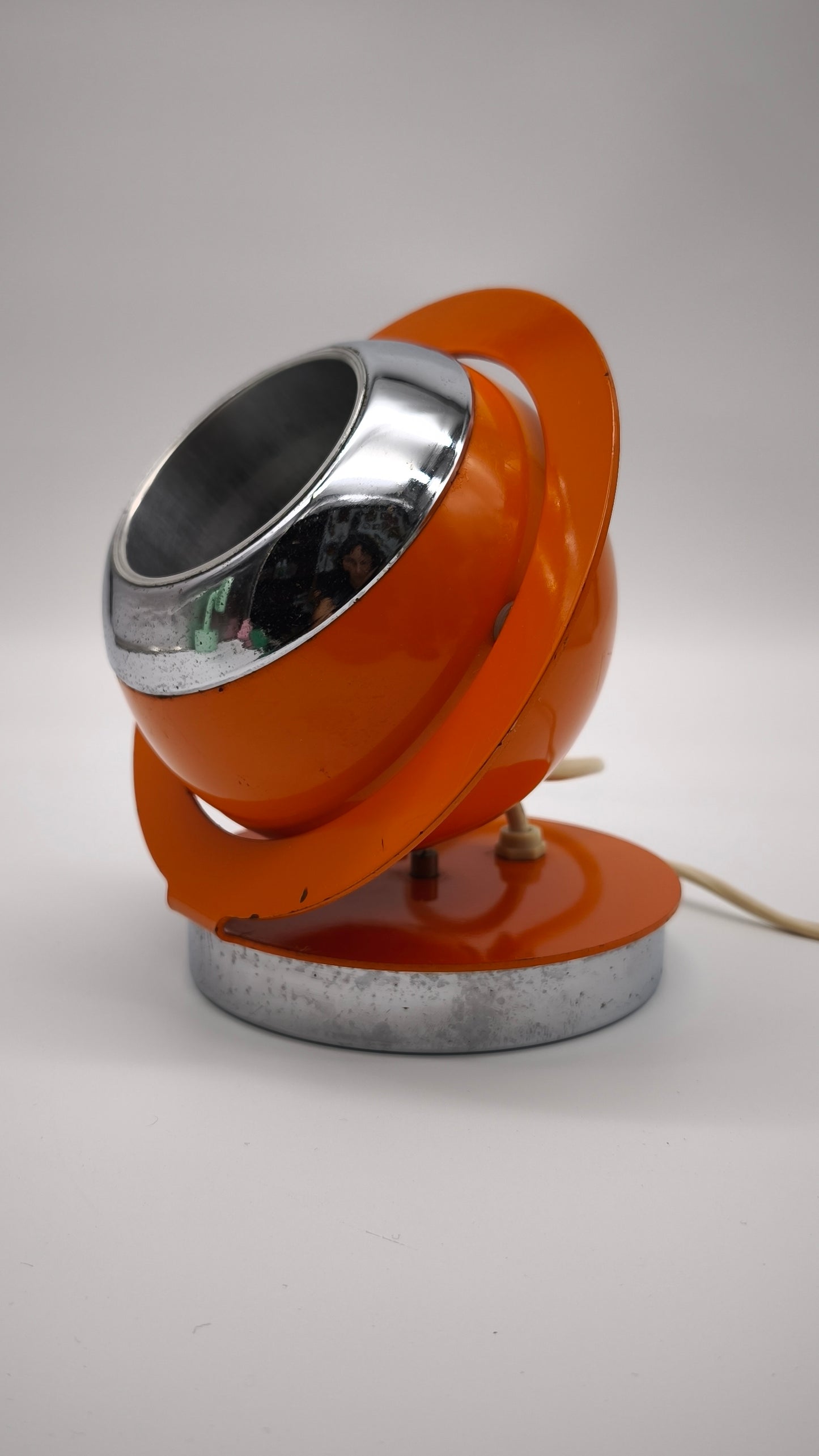 92494 Lampa bulbo Space Age color arancio