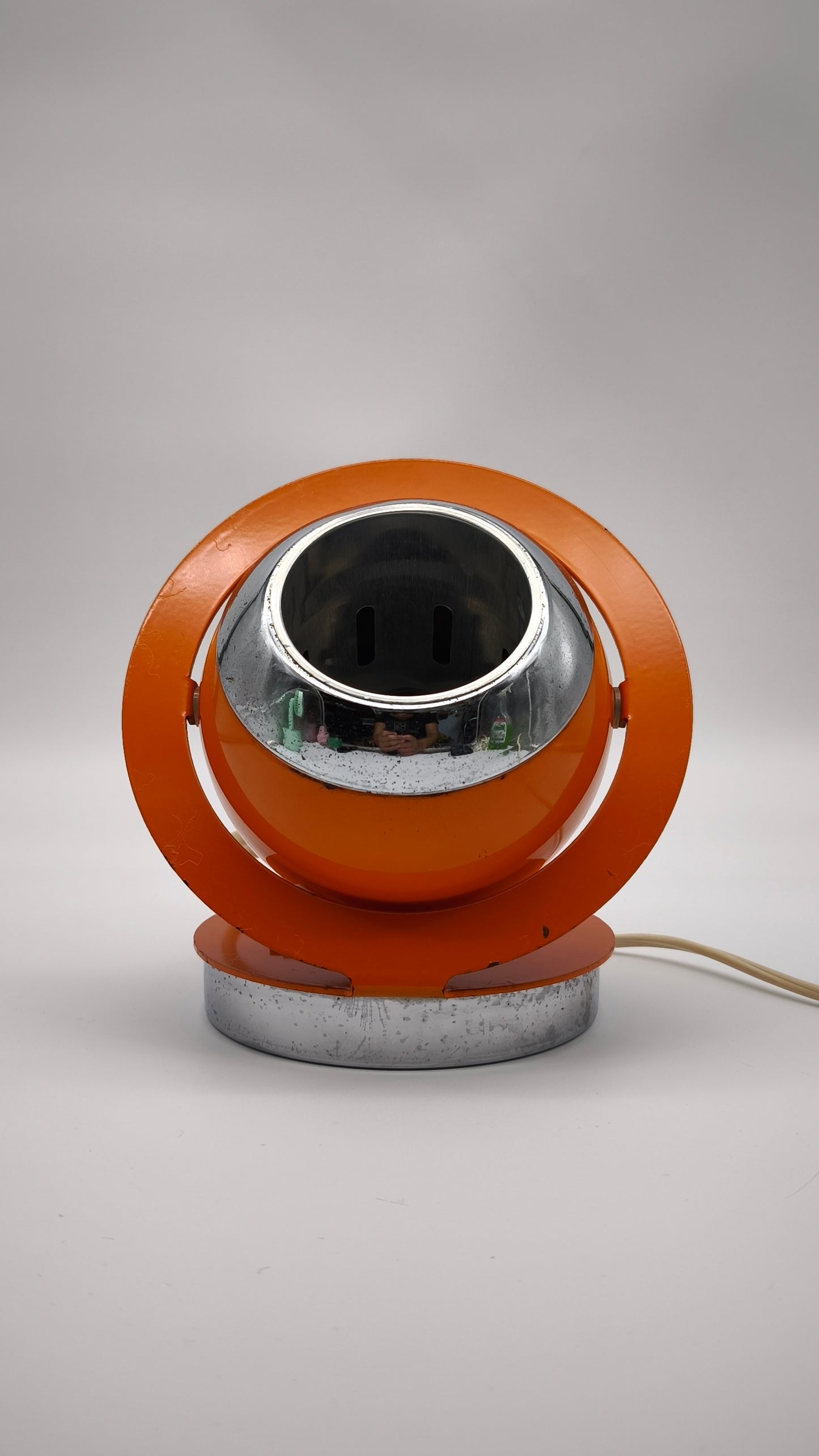 92494 Lampa bulbo Space Age color arancio