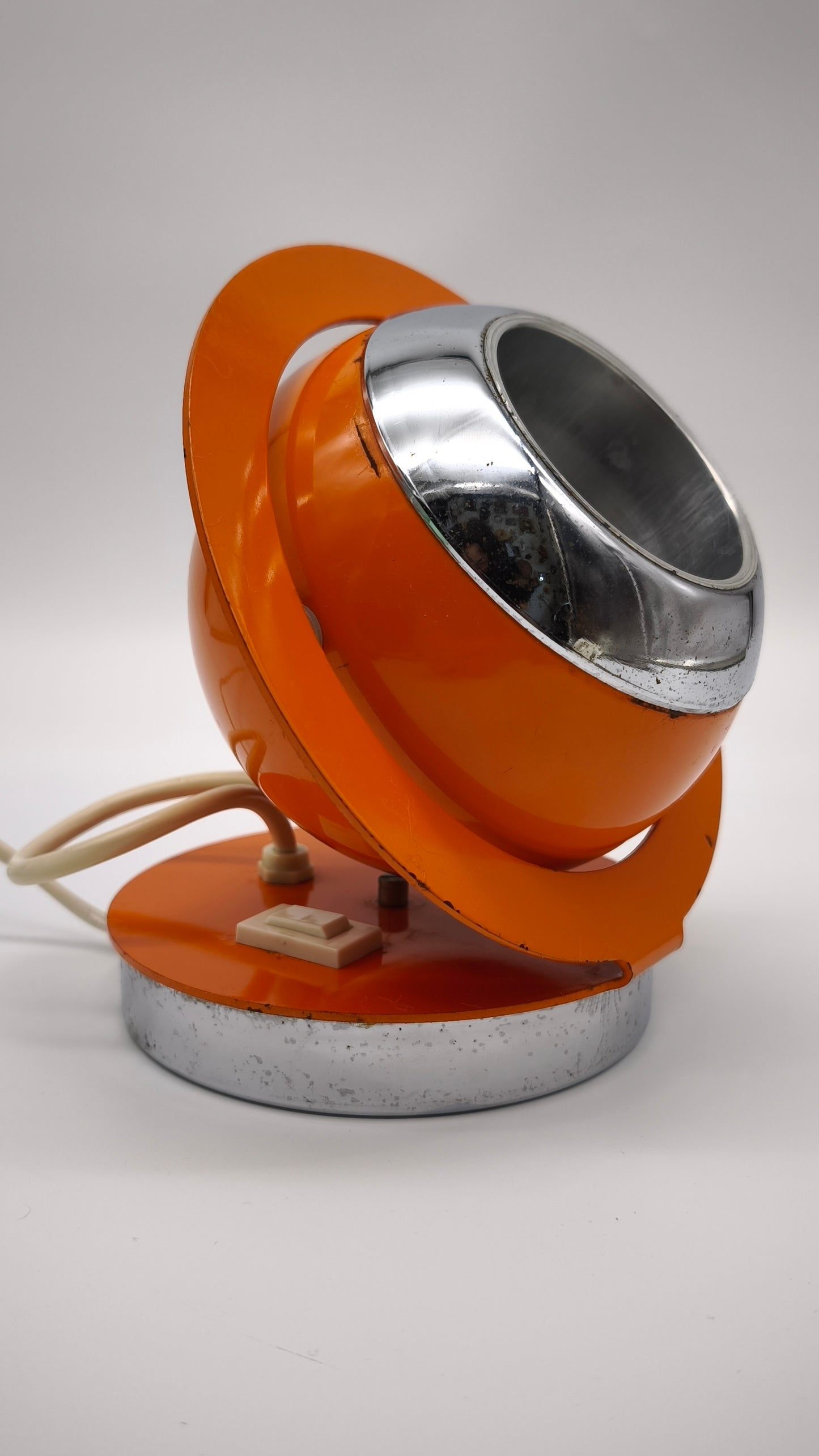 92494 Lampa bulbo Space Age color arancio