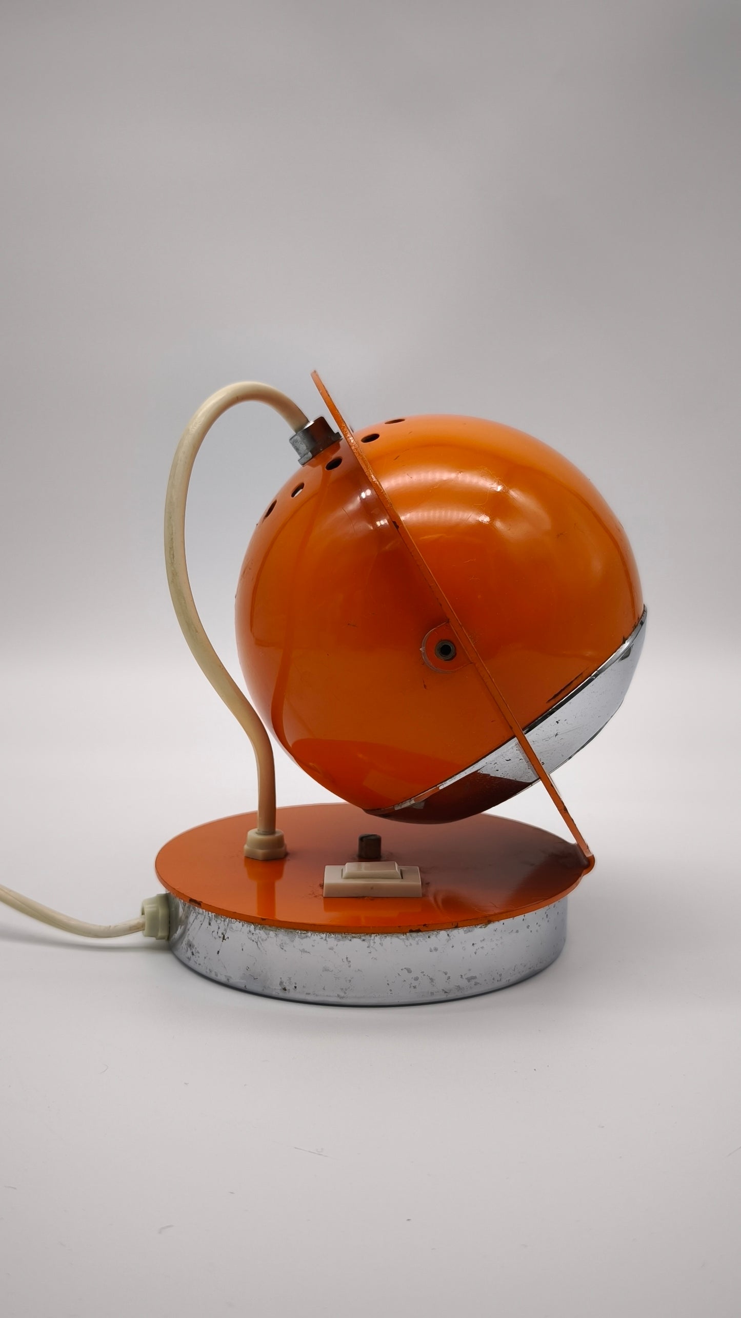 92494 Lampa bulbo Space Age color arancio