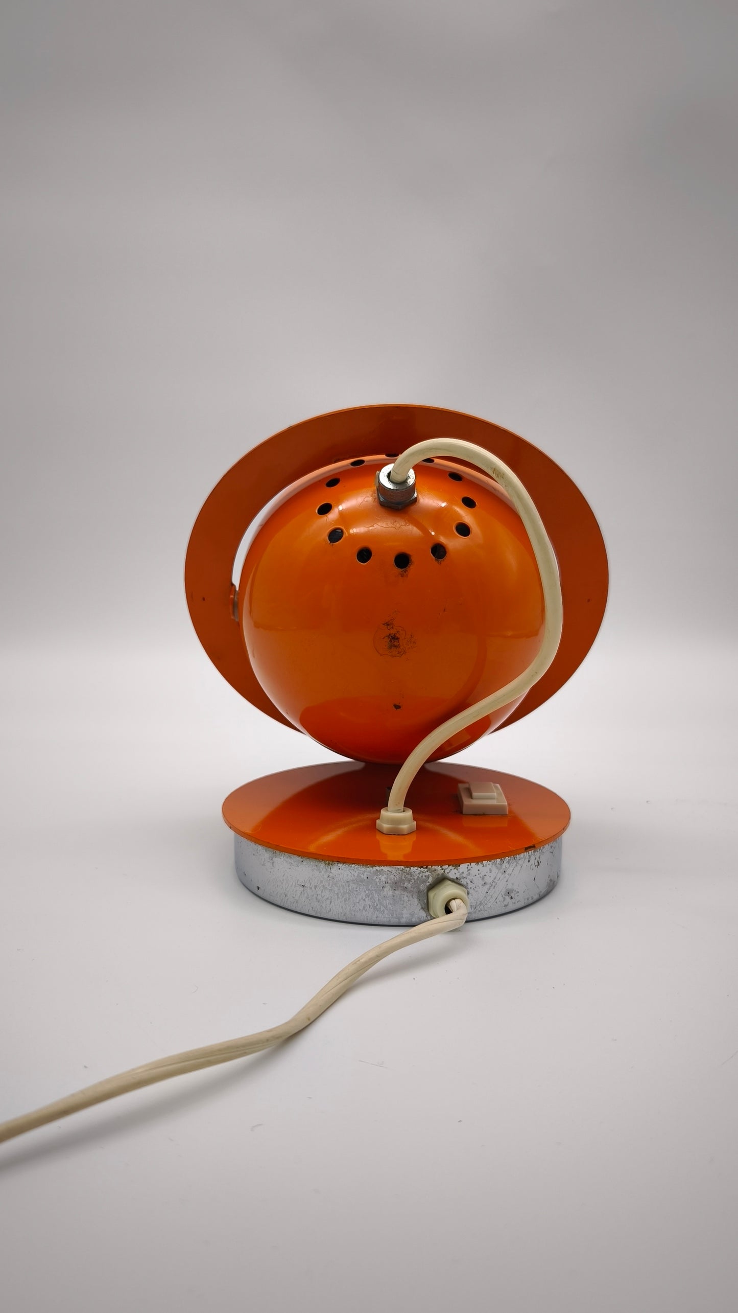 92494 Lampa bulbo Space Age color arancio