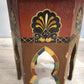 233 Panchetto esagonale marocchino decorato