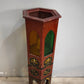 238 Lampada esagonale dipinta marocchina