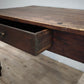 92486 Tavolo rustico in legno con cassetto frontale