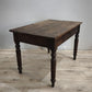 92486 Tavolo rustico in legno con cassetto frontale