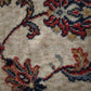 92535 Tappeto in tessuto naturale con decorazione a motivo floreale