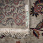 92535 Tappeto in tessuto naturale con decorazione a motivo floreale