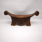 92516 Poggia testa africano in legno intagliato